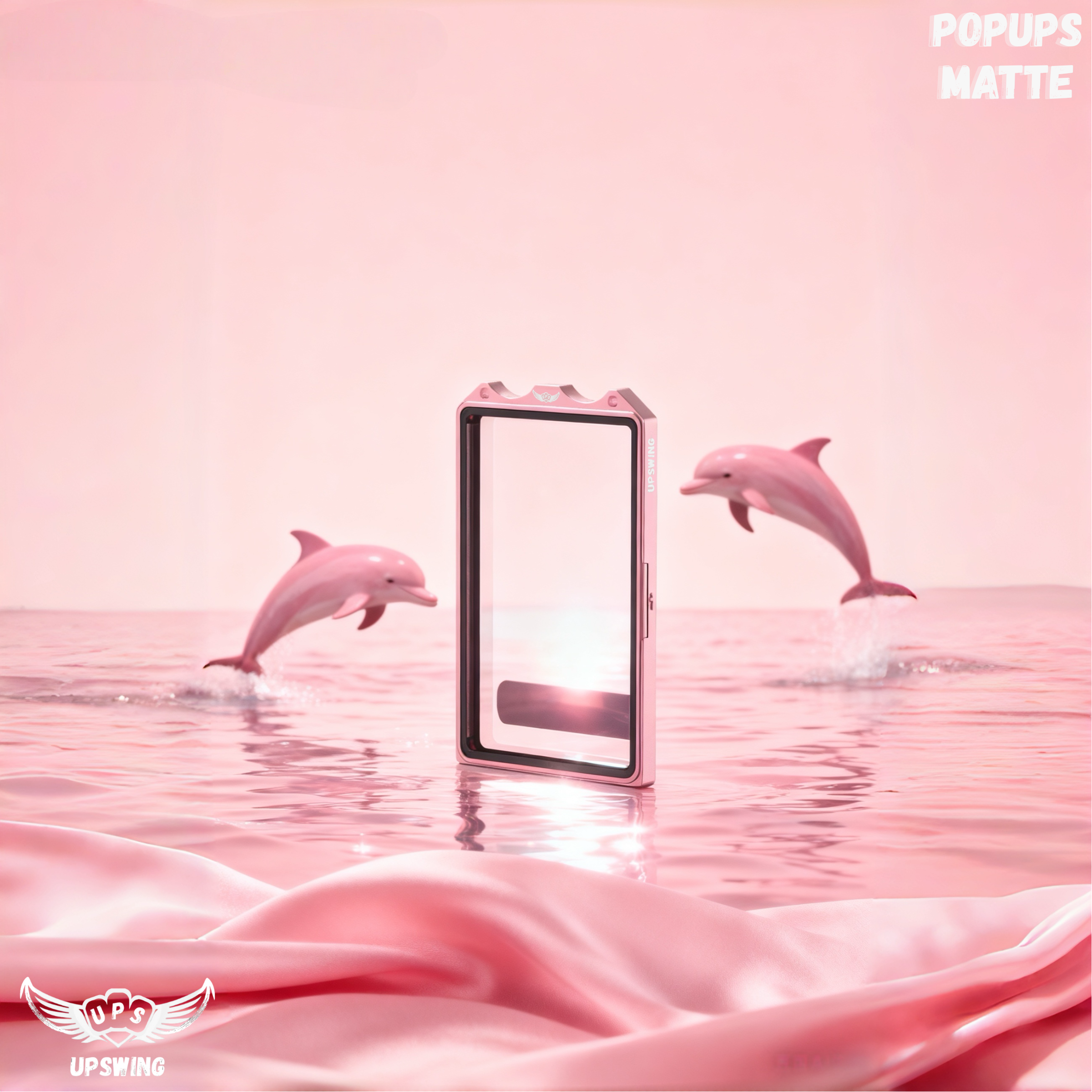 UPSWING POPUPS MATTE Dolphin Pink