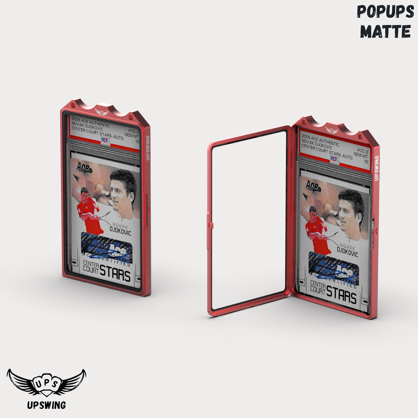 「LUMINOUS GUARD SERIES」UPSWING POPUPS MATTE Pheonix Scarlet Slab Case