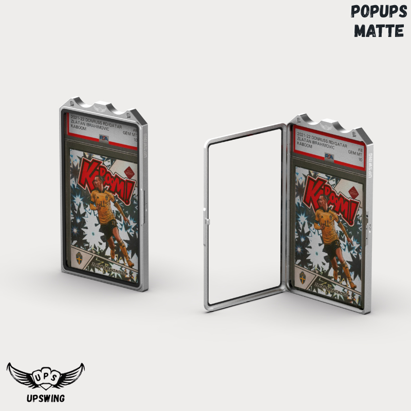 「LUMINOUS GUARD SERIES」UPSWING POPUPS MATTE Uncia Silver Slab Case