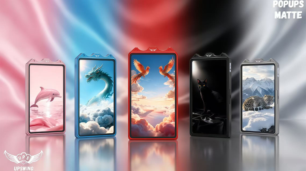 UPSWING Radiant Guardian Series — Dragon Cyan, Phoenix Scarlet, Cat Onyx, Uncia Silver, Dolphin Pink